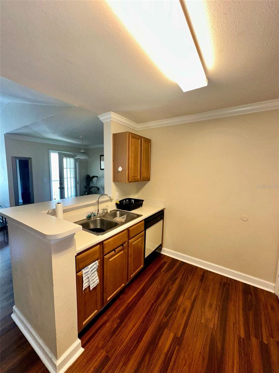 Counter Space in Kitchen