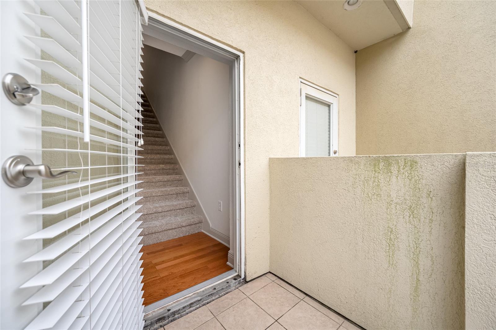 Balcony Doorway