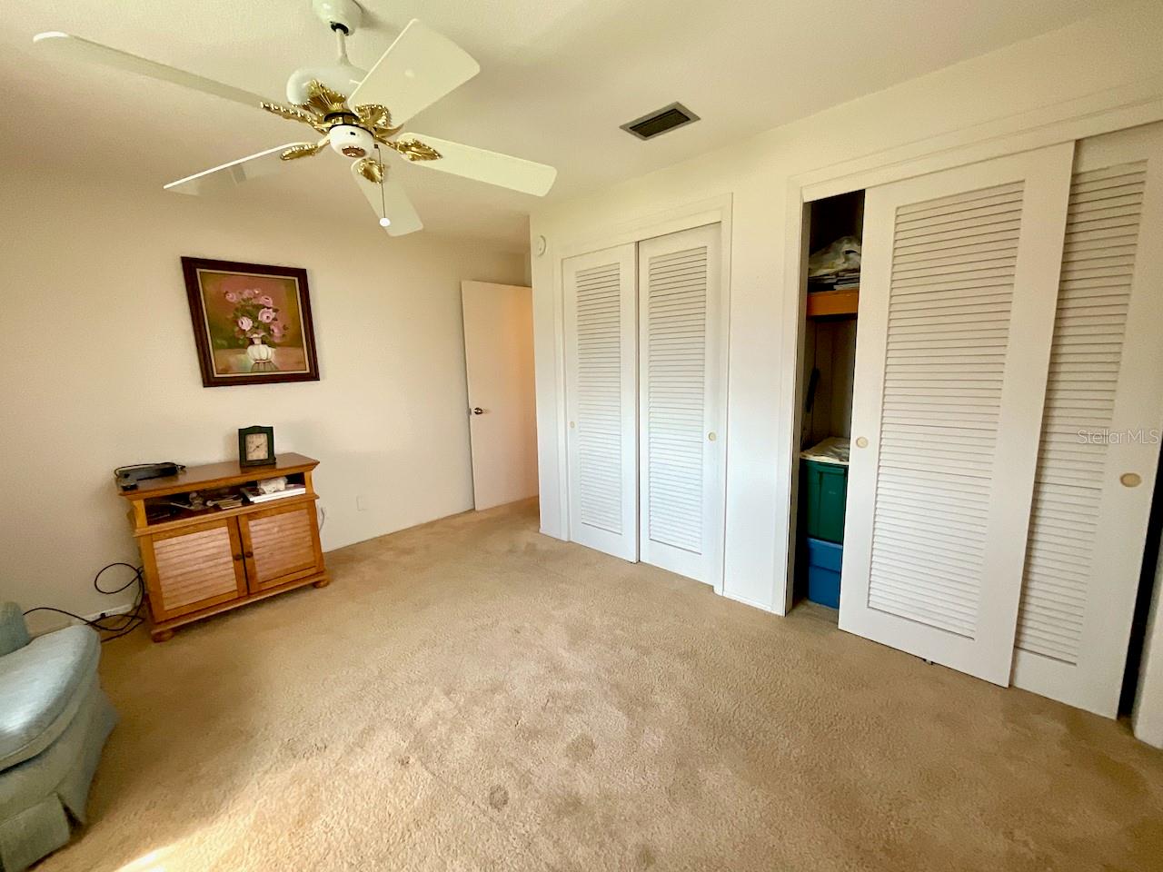 16-Guest Bedroom closet and door to hall