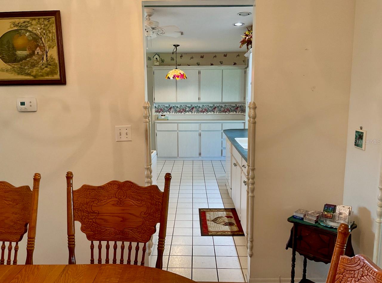 7-Dining room entry to kitchen