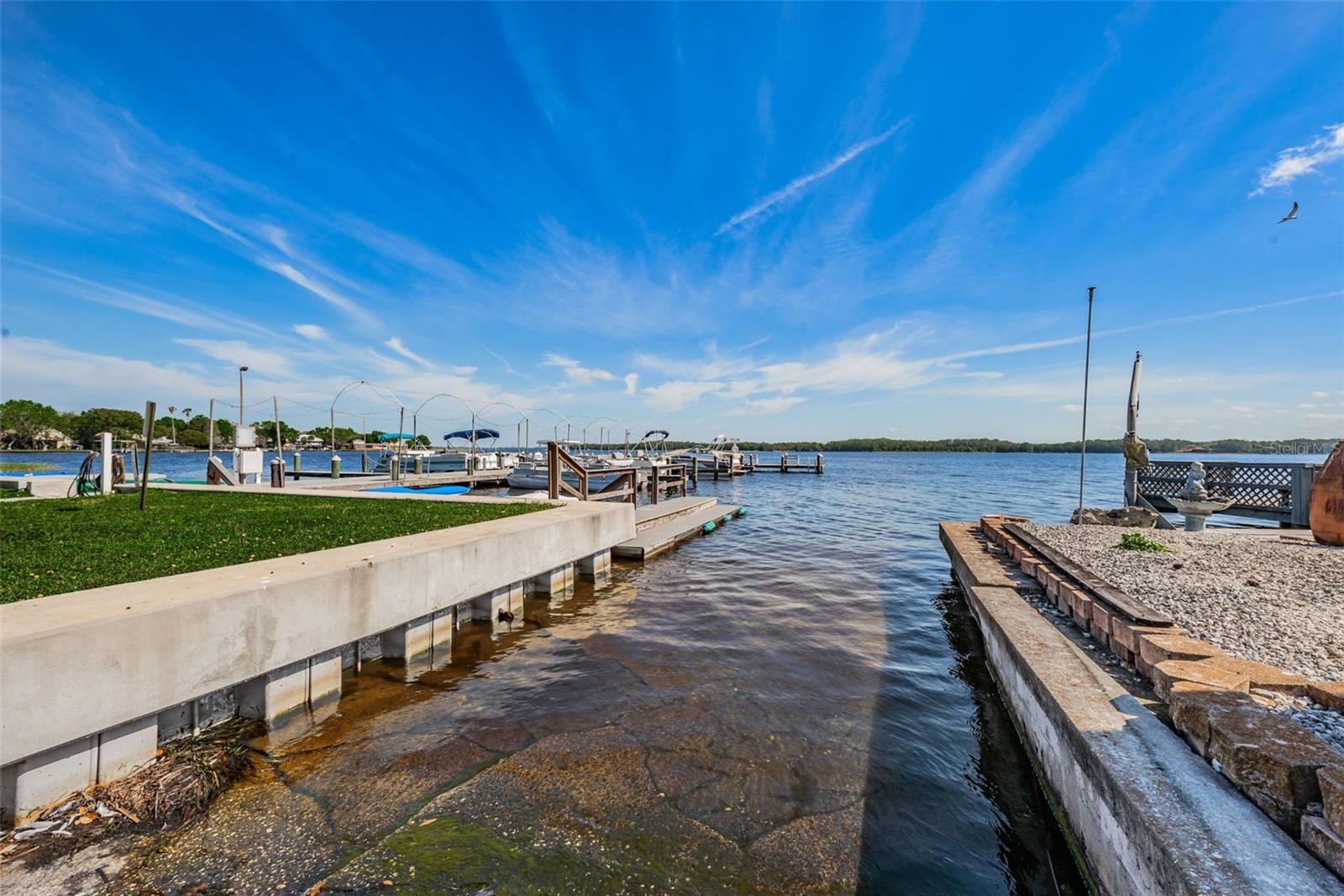 Dock & Boat Ramp to Lake Tarpon