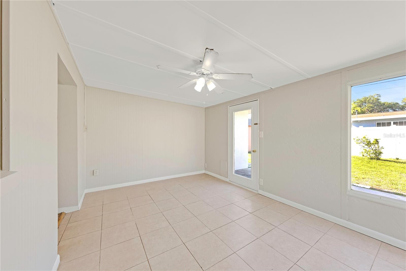 Florida Room - Reverse View
