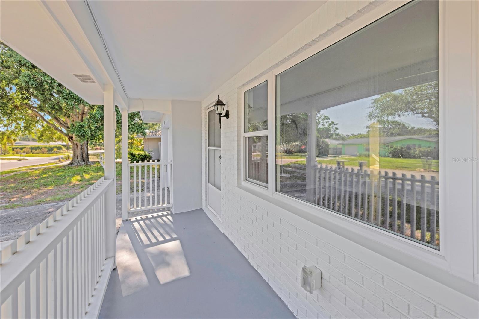 Front Porch - Reverse View