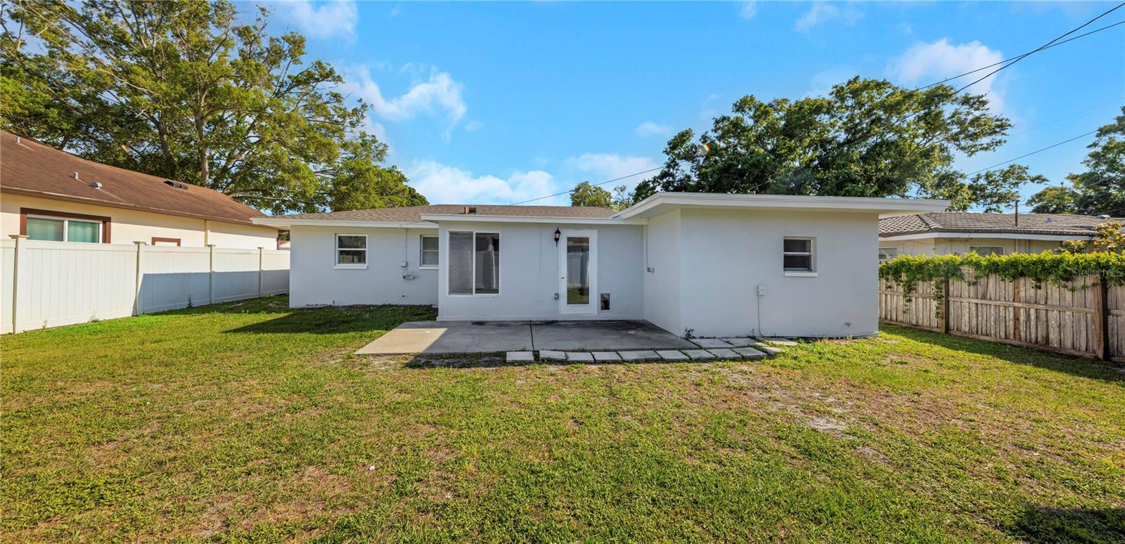 Rear of Home