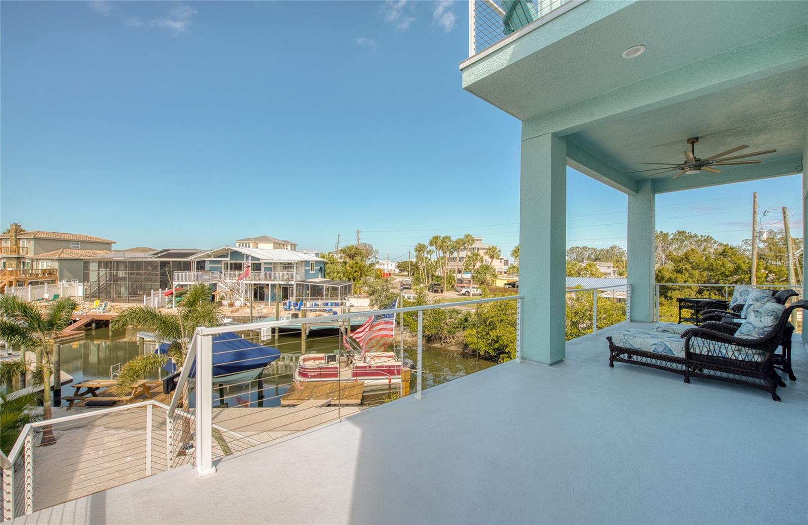 main floor balcony