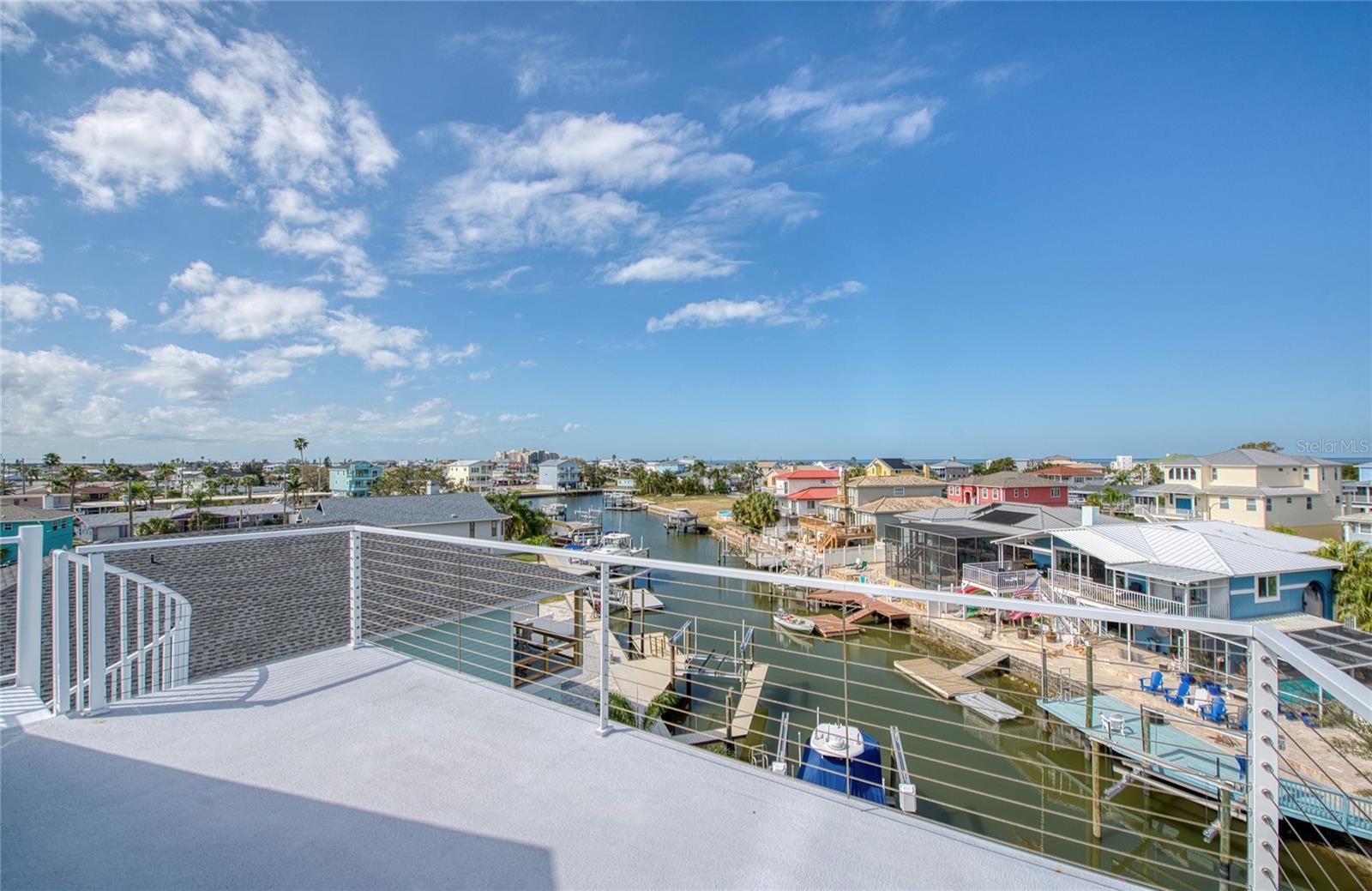 Gulf view from 4 th floor balcony