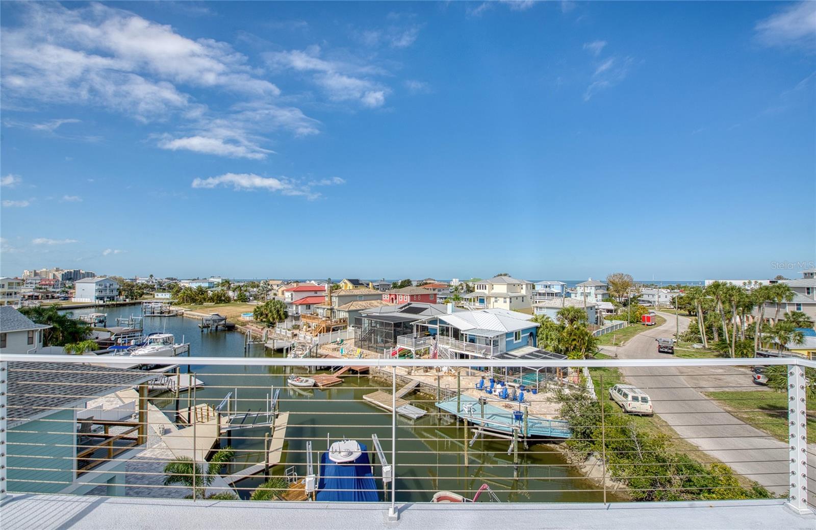 Gulf view from 4 th floor balcony