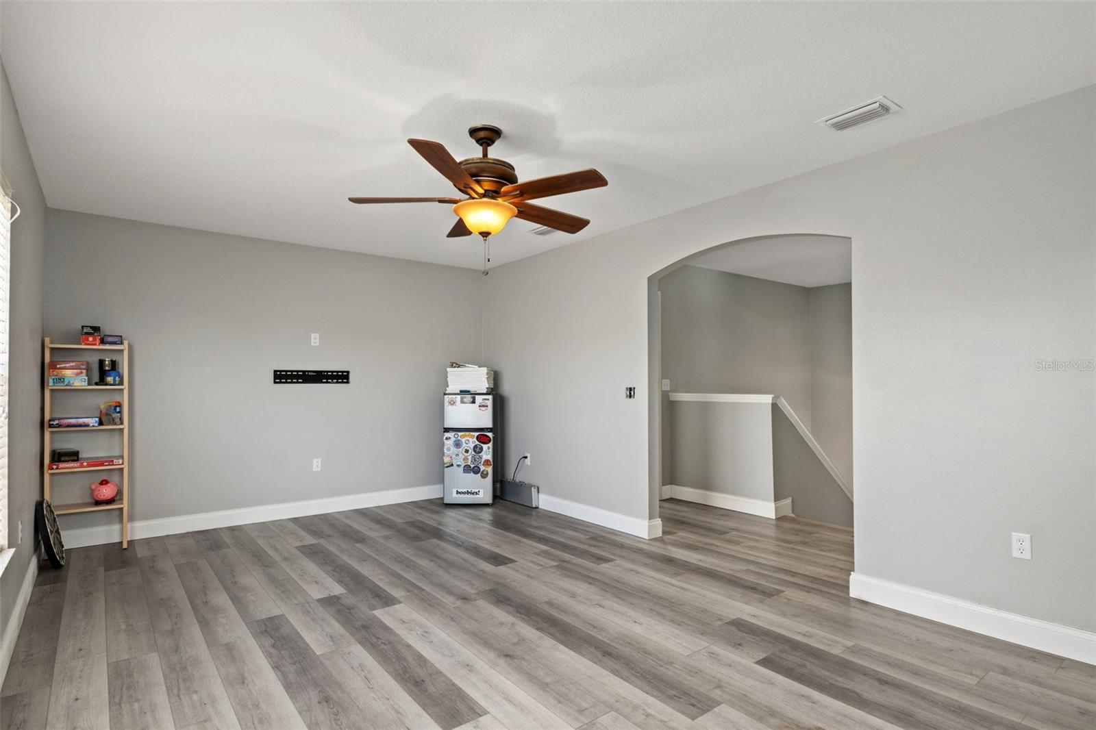 Upstairs Bonus Entertainment Room with NEWER Luxury Flooring