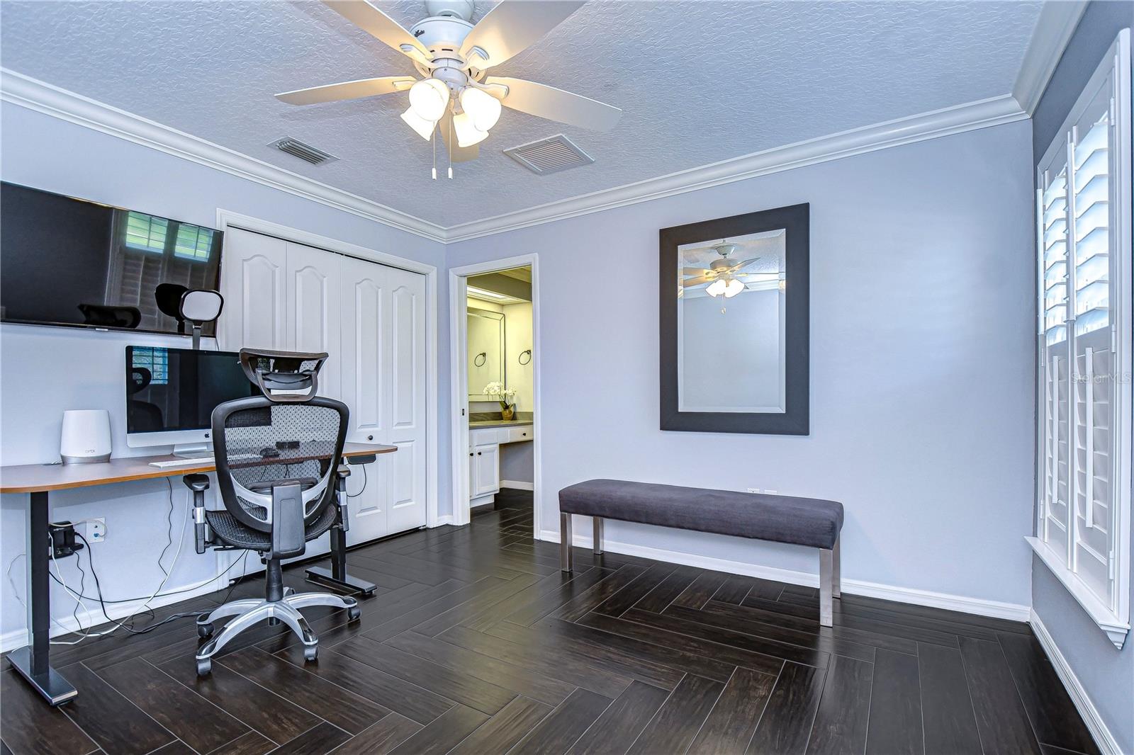 Third bedroom with ample natural lighting!