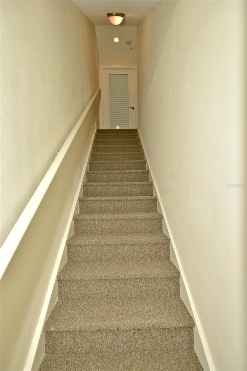 Stairs to 2nd Level Unit Entry