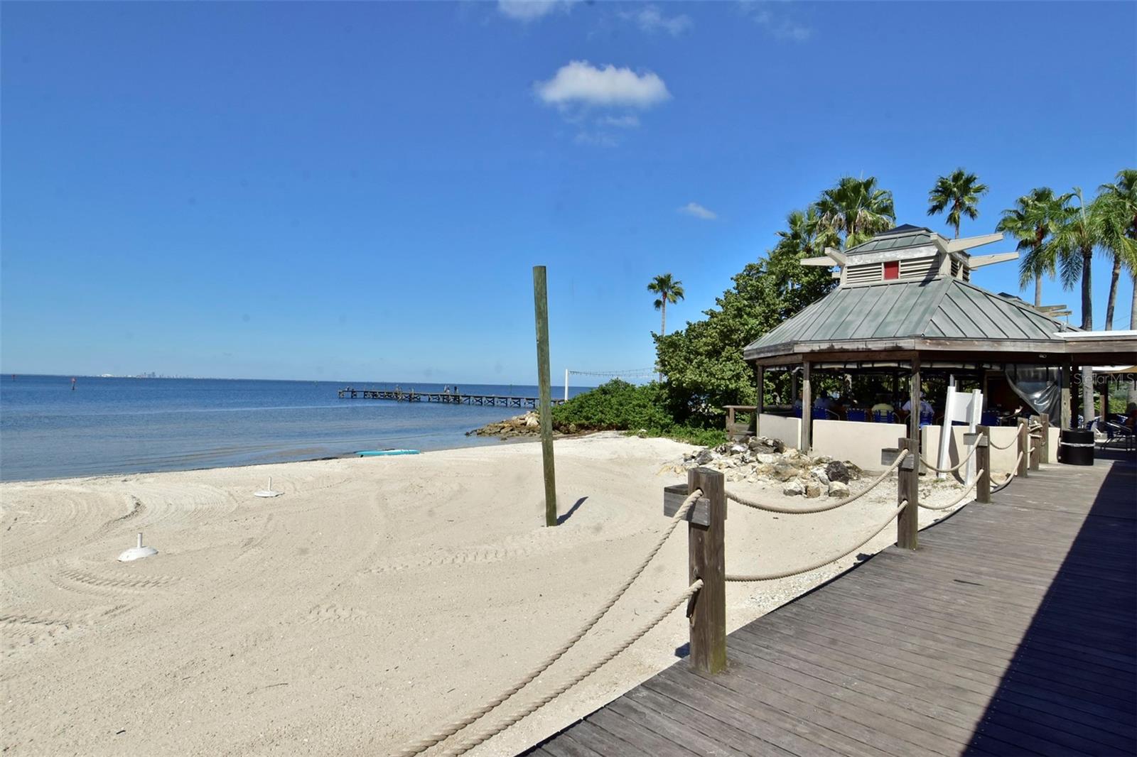 Beach and Tiki Bar/Outside Restaurant