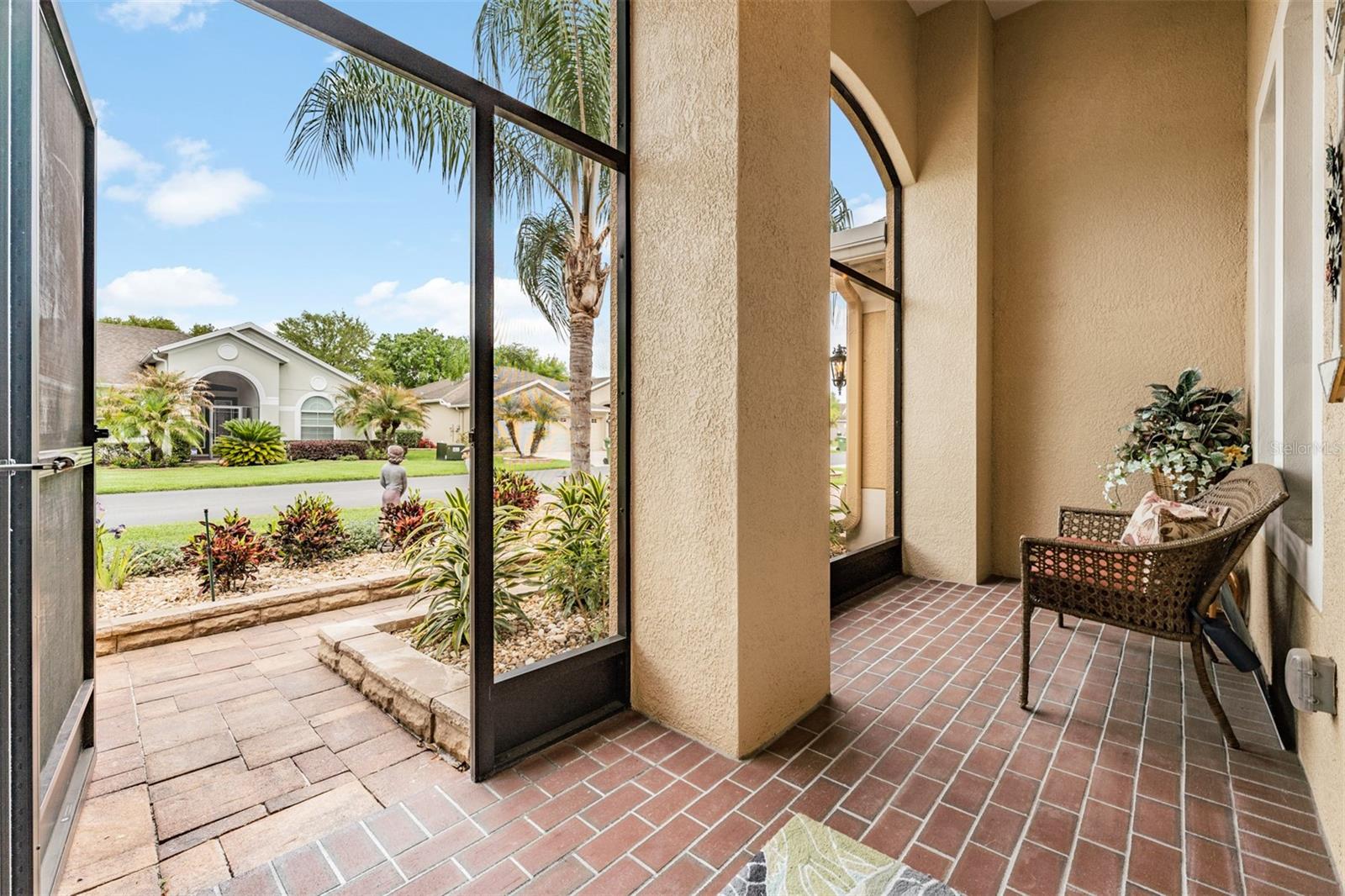 Screened front porch welcomes you!