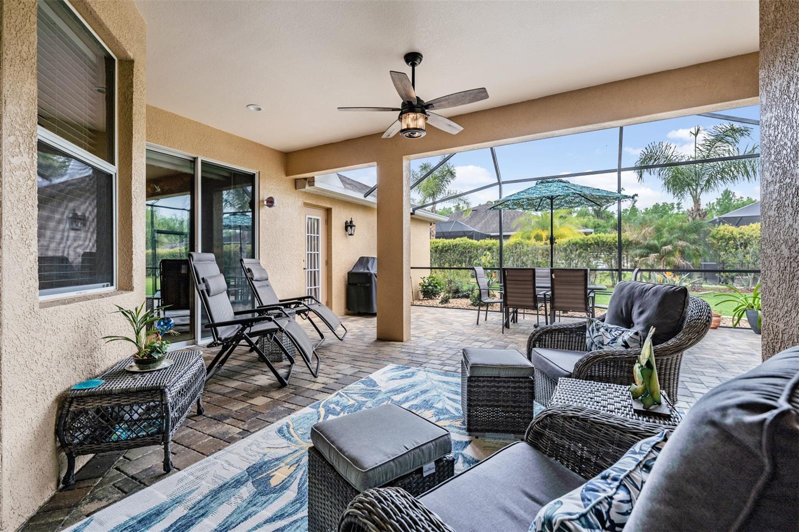 EXTENDED Serene screened back lanai