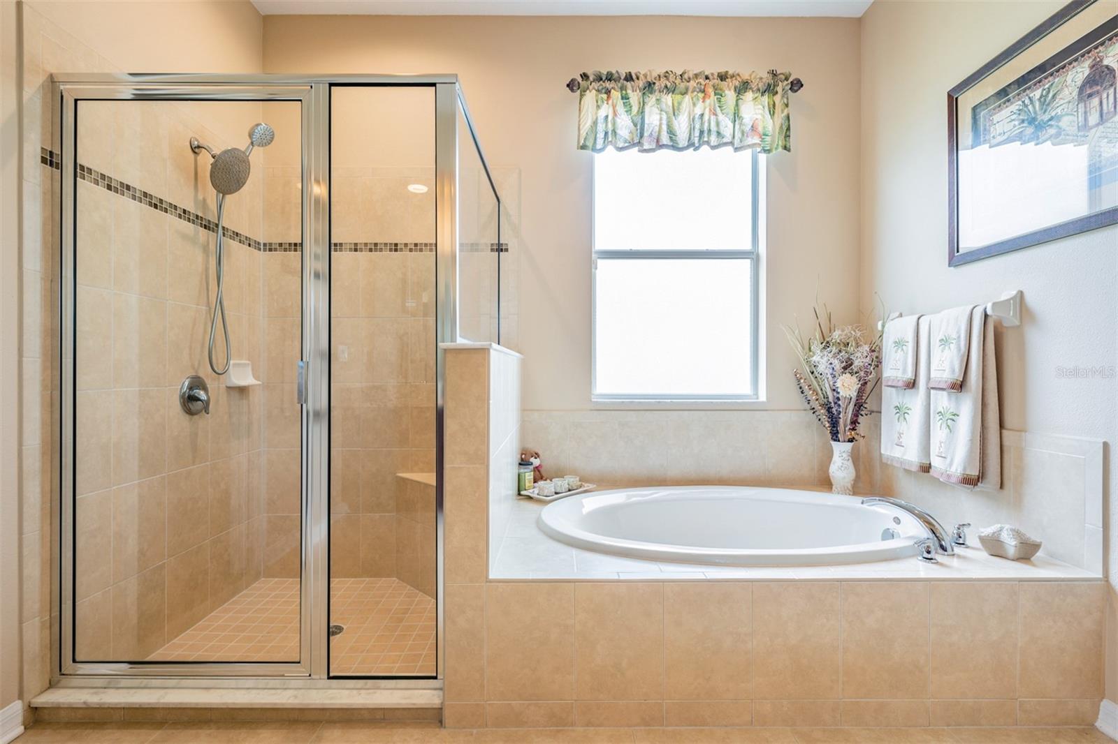 Soaking tub AND shower