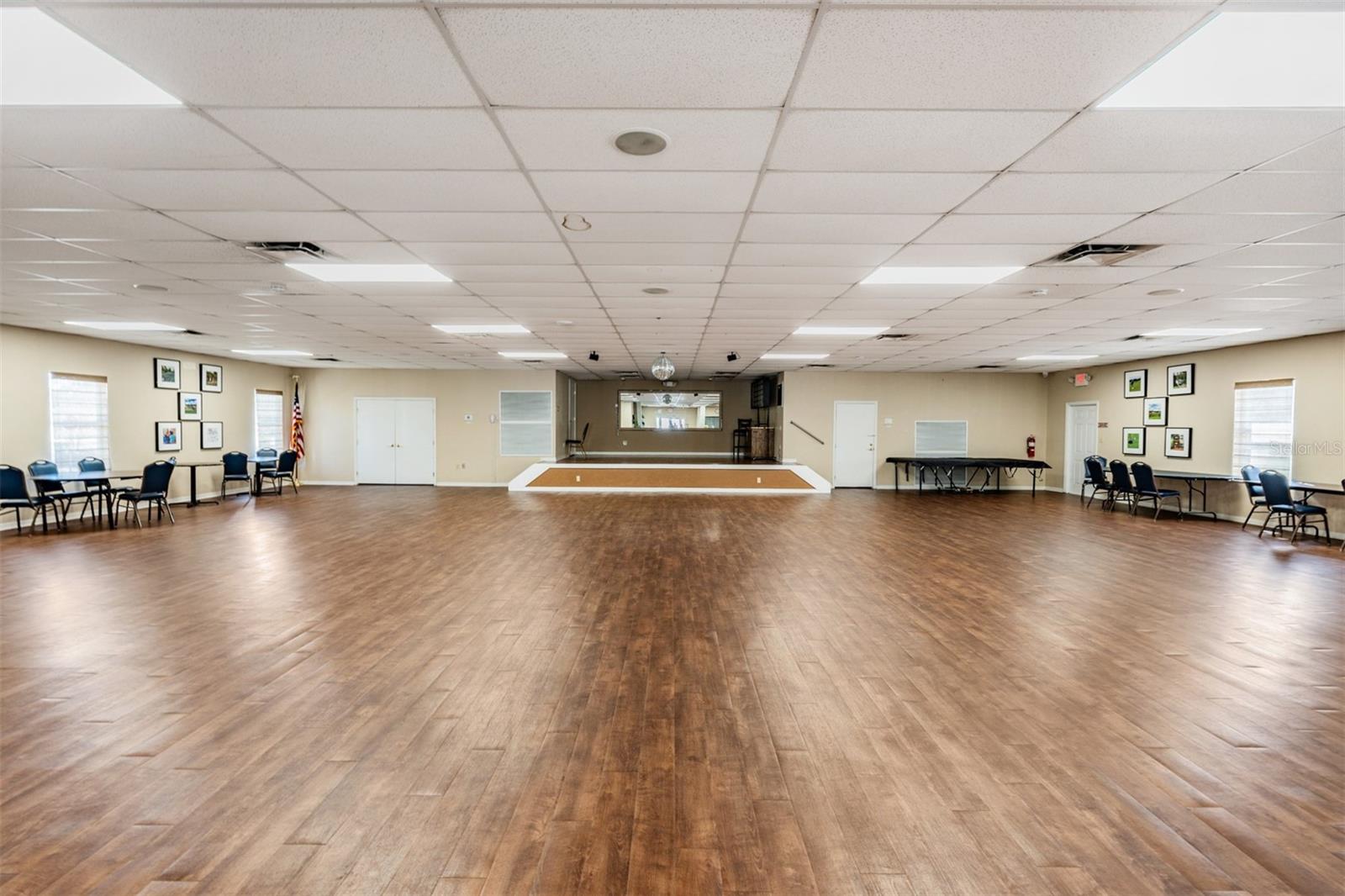 Space for events, yoga/fitness classes,meeting etc