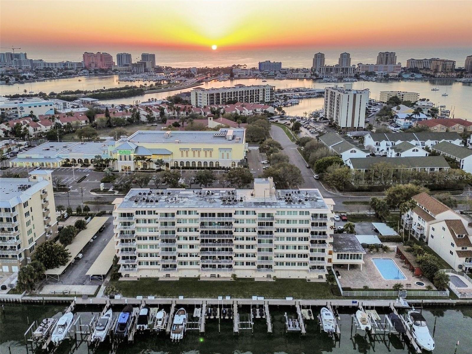 Sunset Balcony Views!