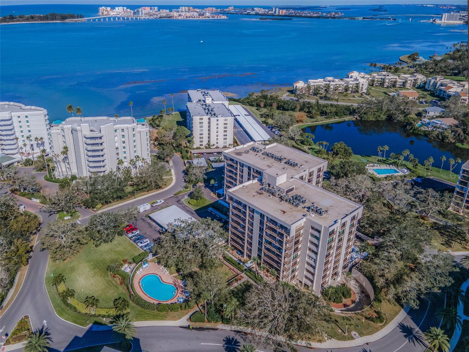 150 Belleview, The Oaks,  has a great vantage point to the Bay and beyond!