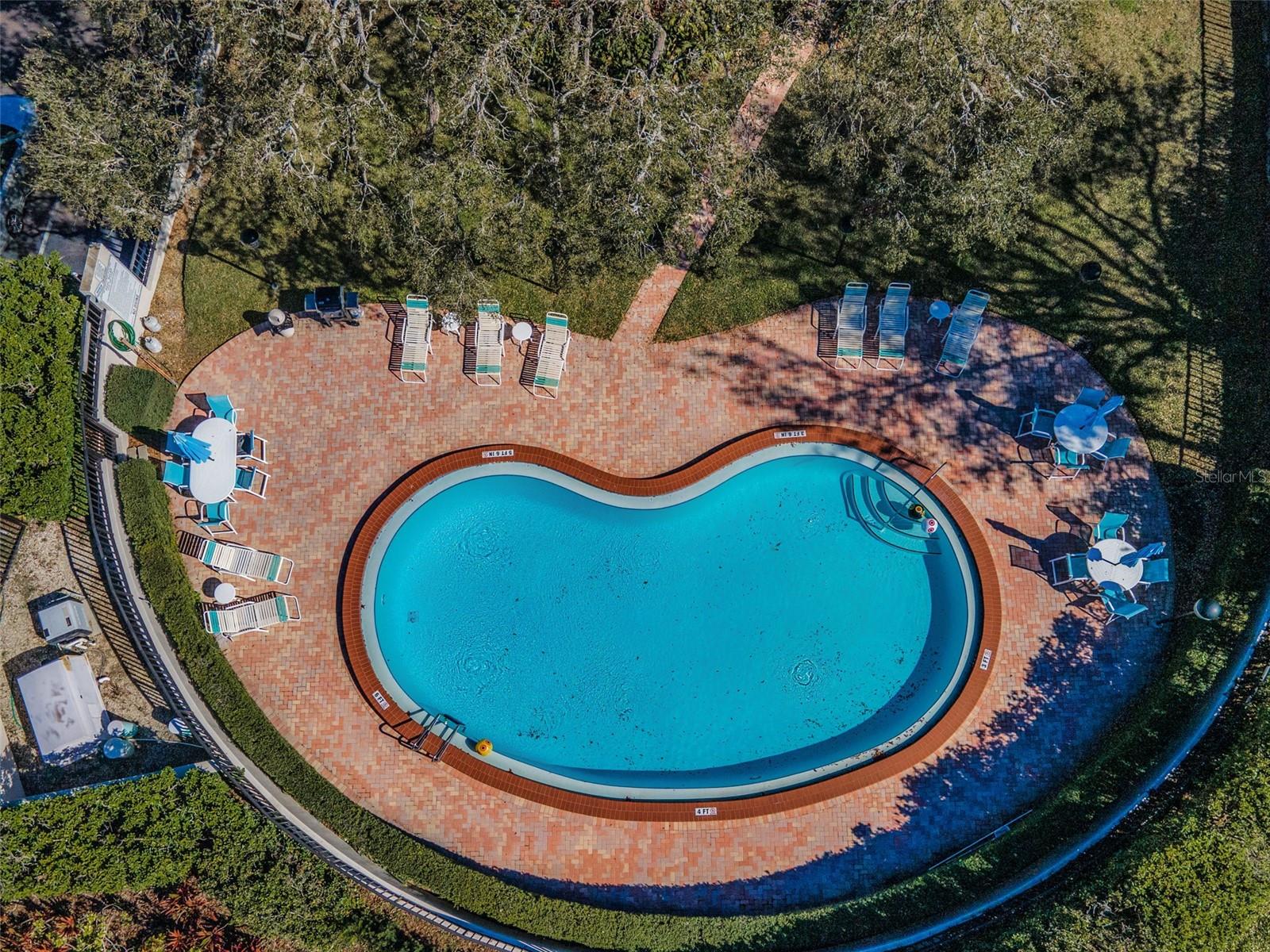 Our pool area has a propane grill, ample seating and tables for outdoor dining!  Always a favorite spot in summer and winter!