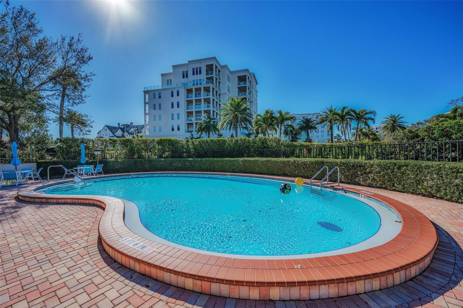 The Oaks heated pool, 85 degrees is just perfect!