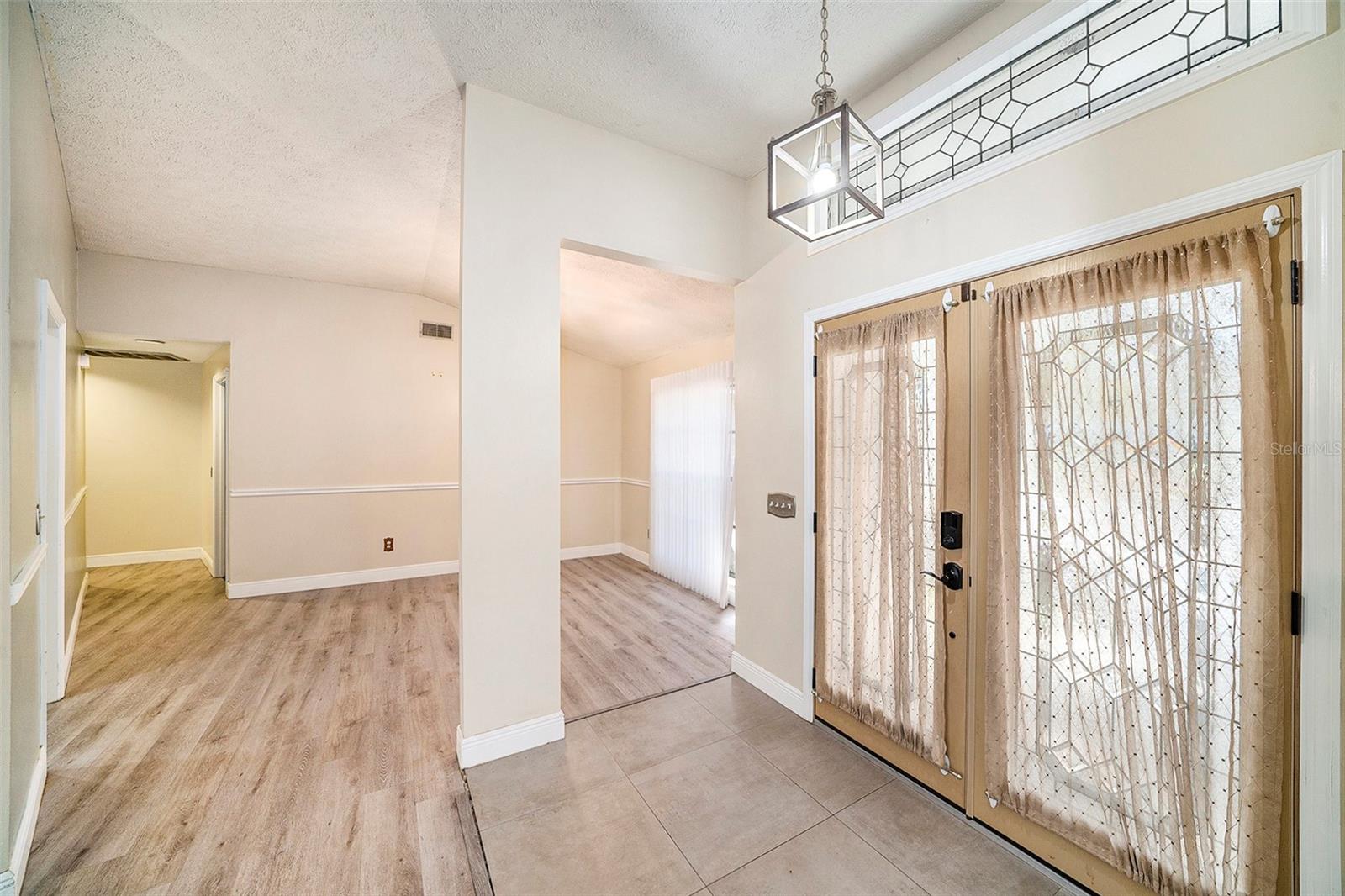 Foyer and Front Sitting Room