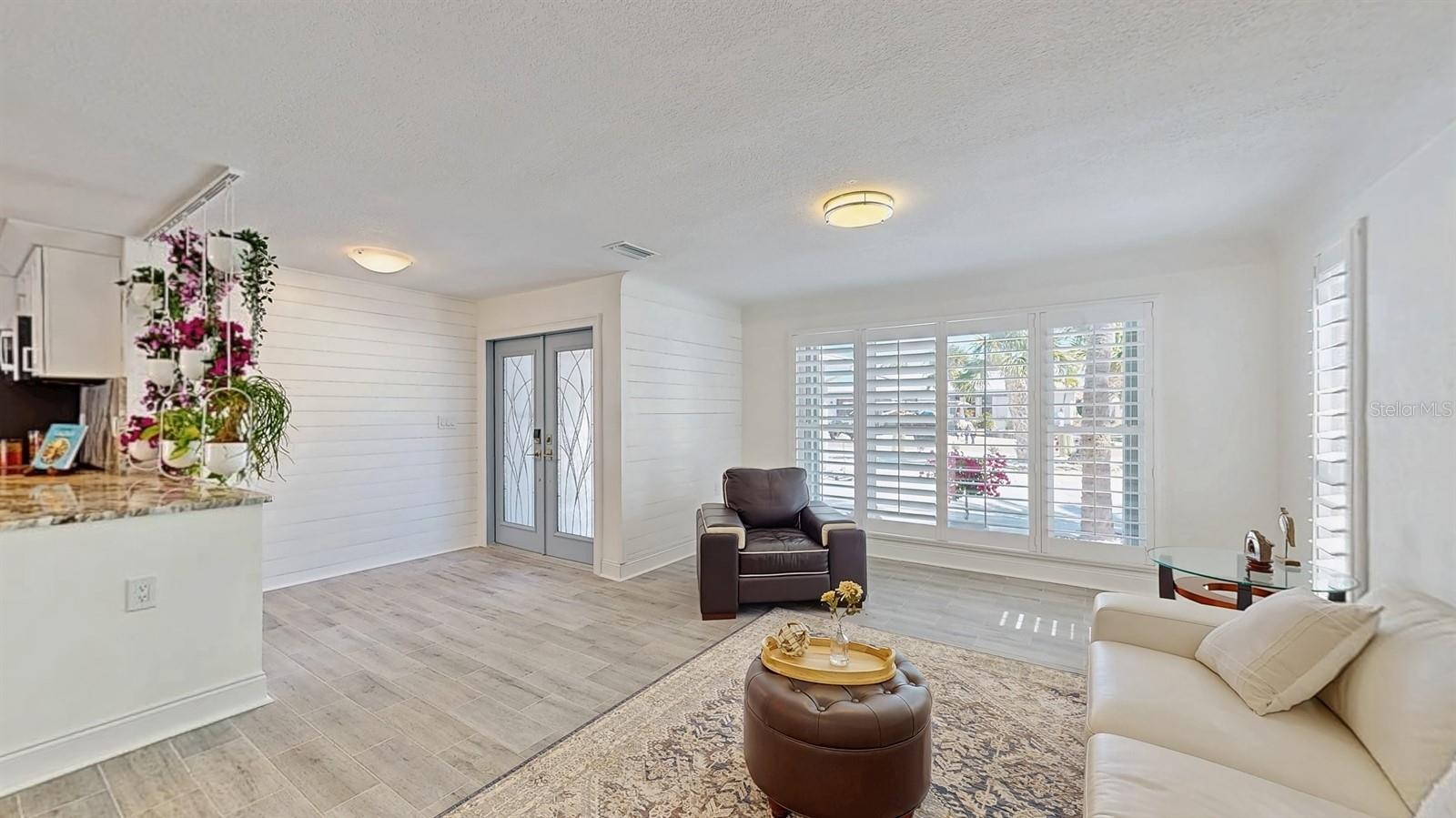 Living Room and Entryway