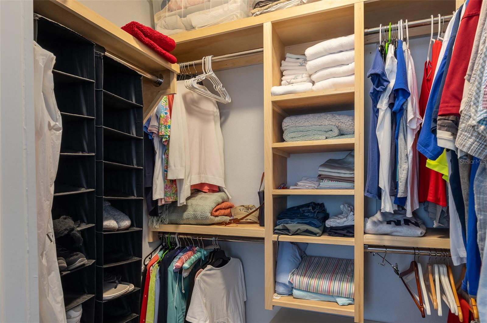 Master closet with Organizer