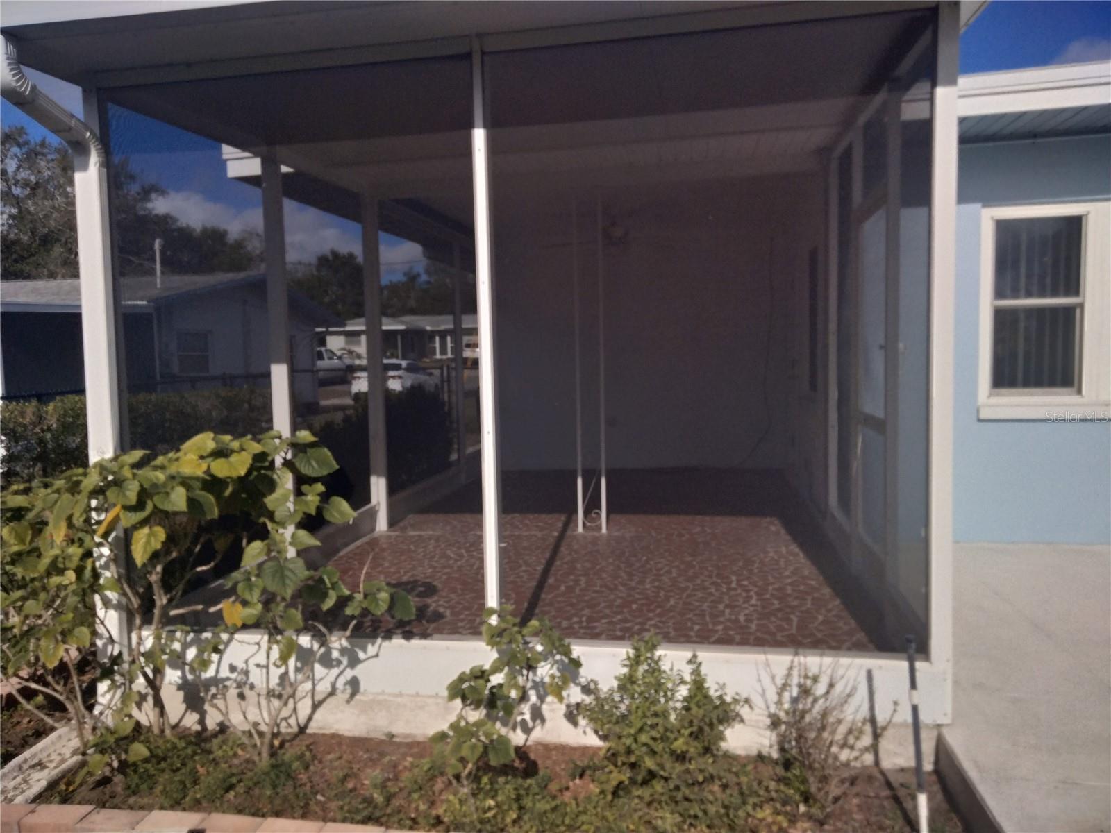 Screened and Covered Porch