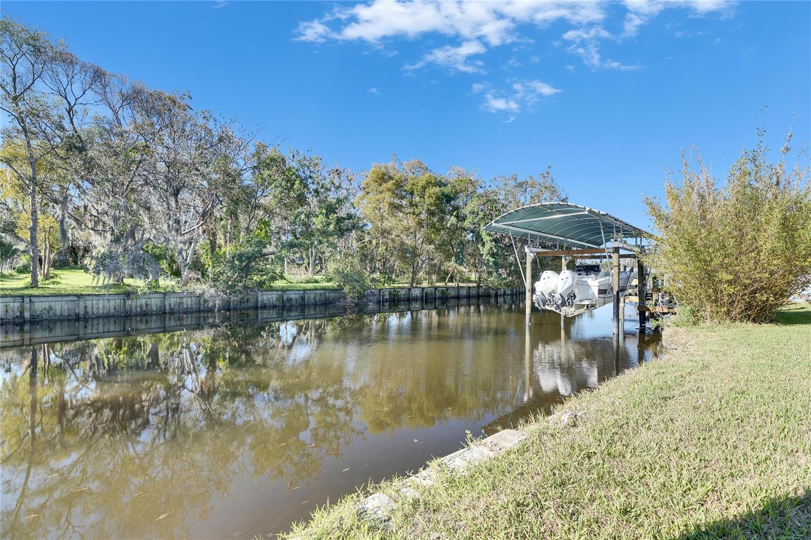 CANAL (BACK PROPERTY VIEW)