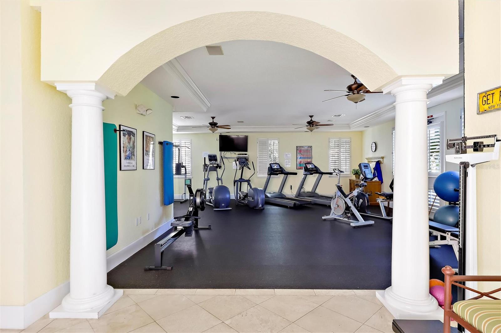 Fitness room