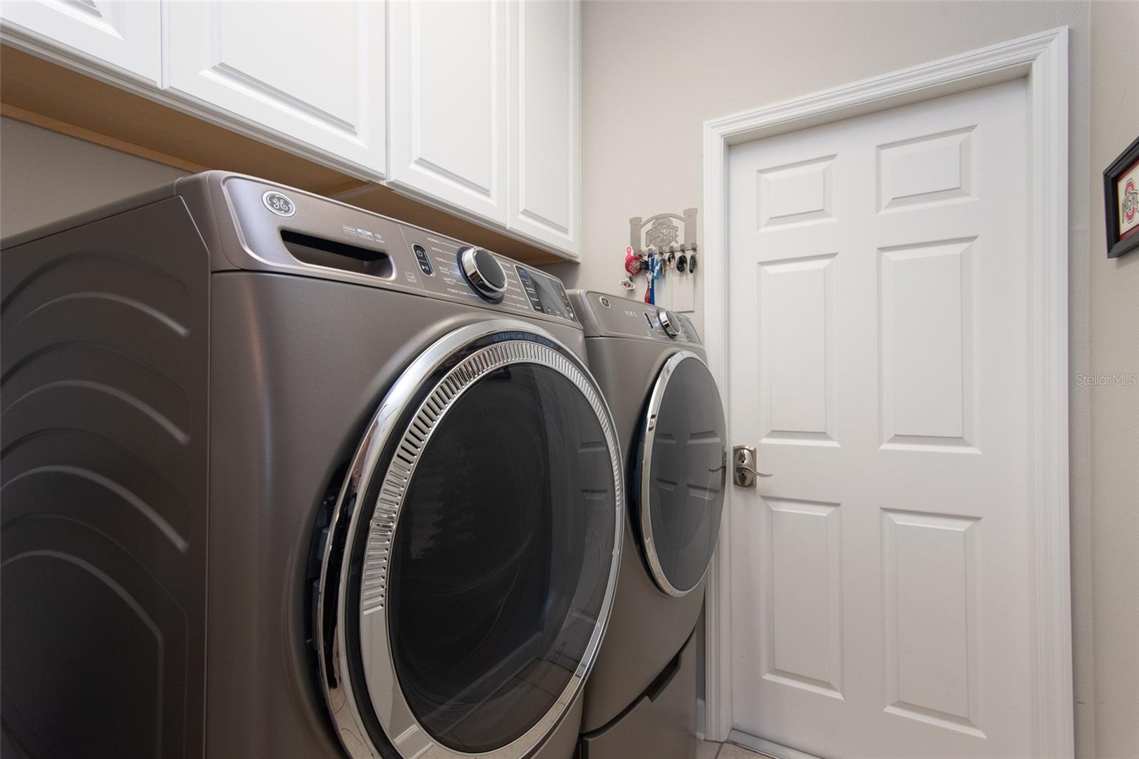 Laundry Room with Custom Cabinetry