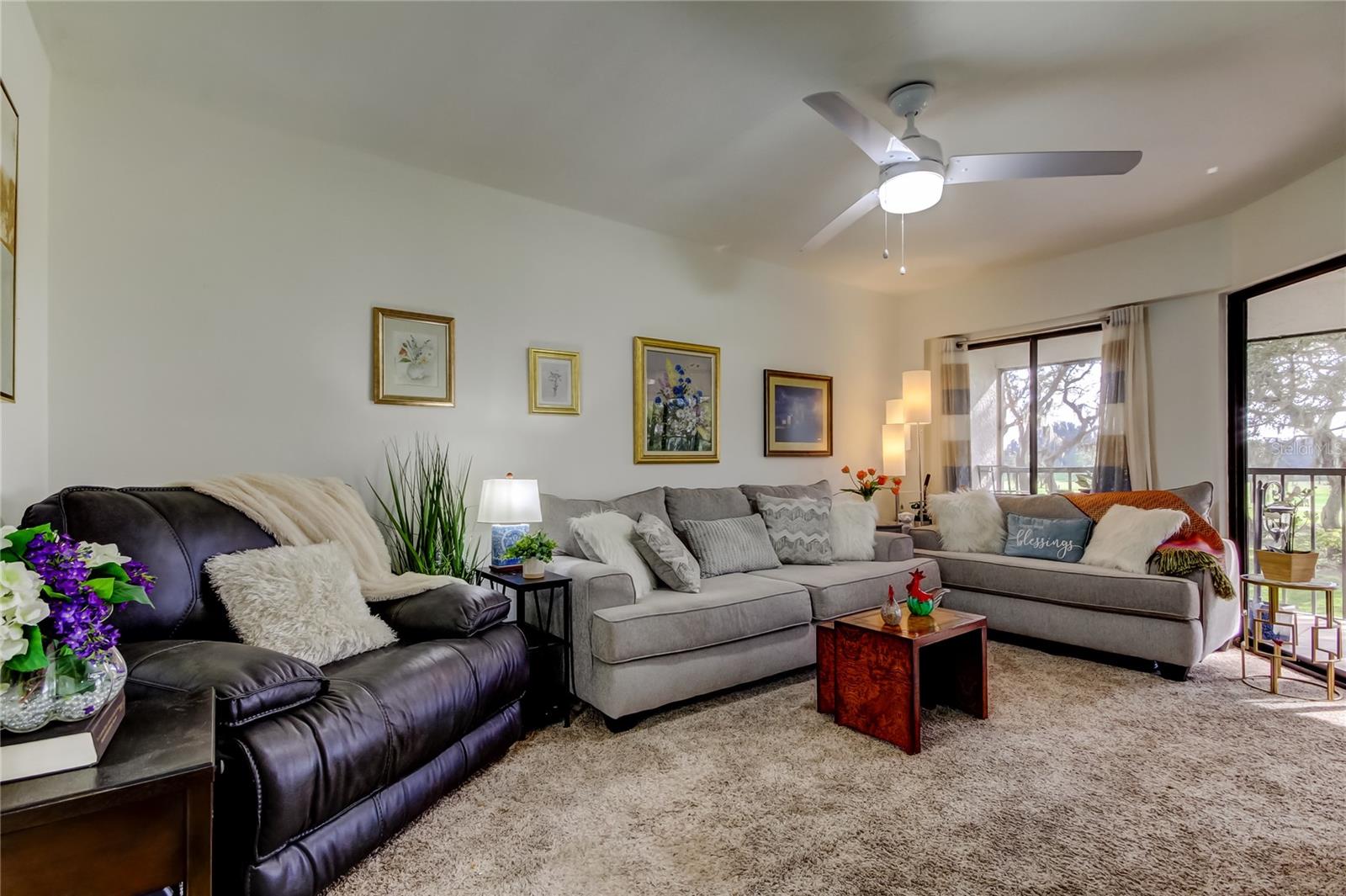 Master bedroom used as second living room