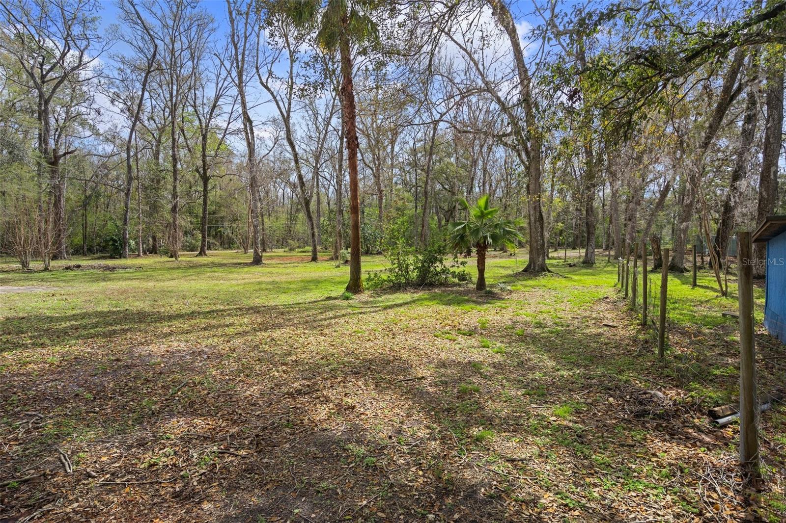 View of the left side of the property