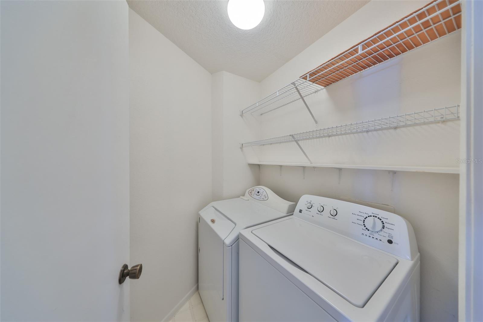 Inside laundry room