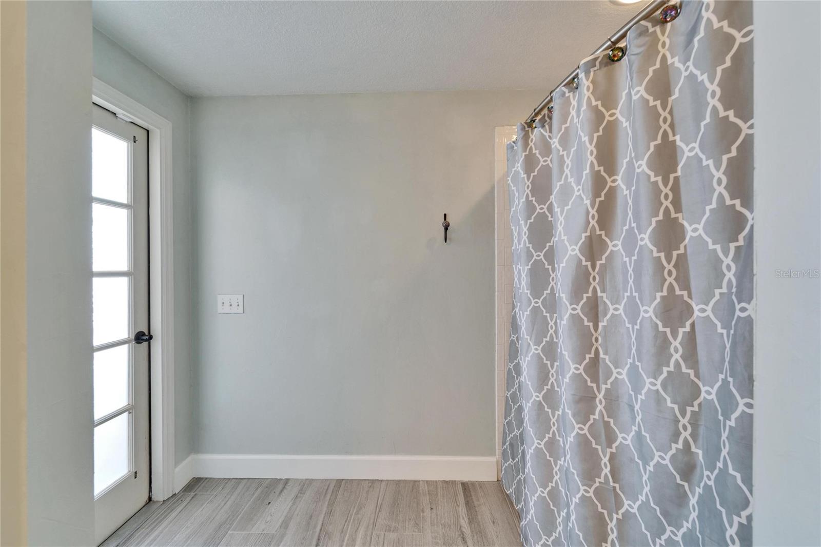 Bathroom with access to Patio