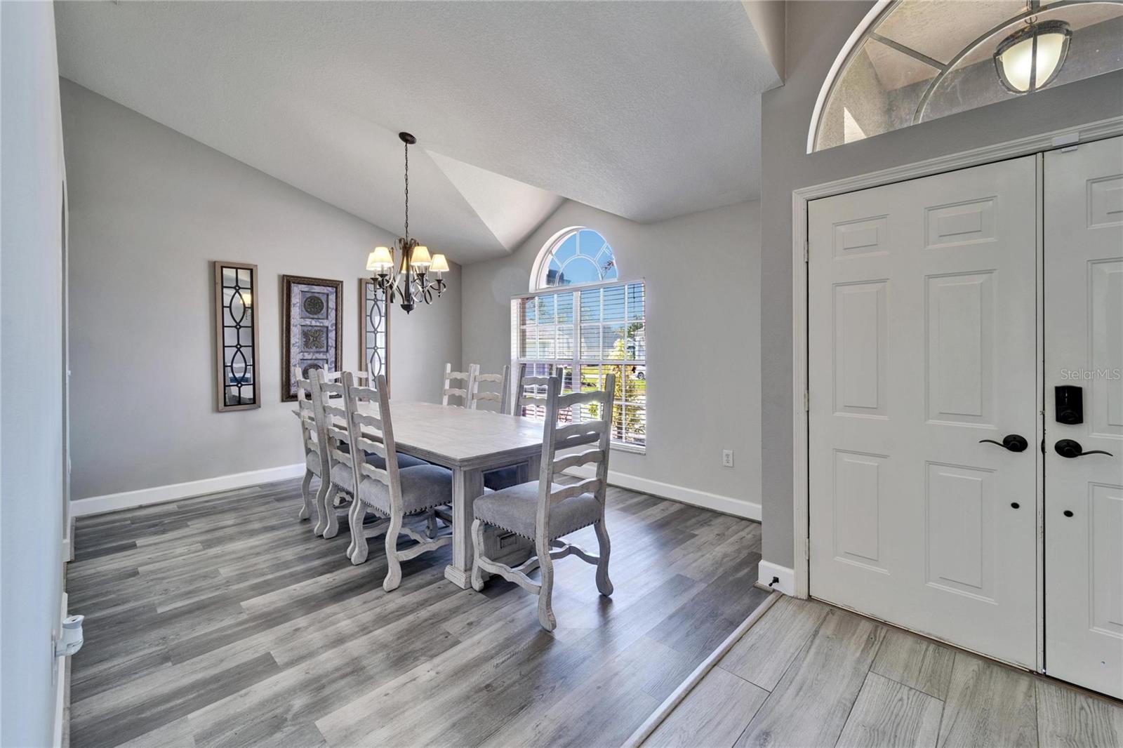 Foyer at Dining room