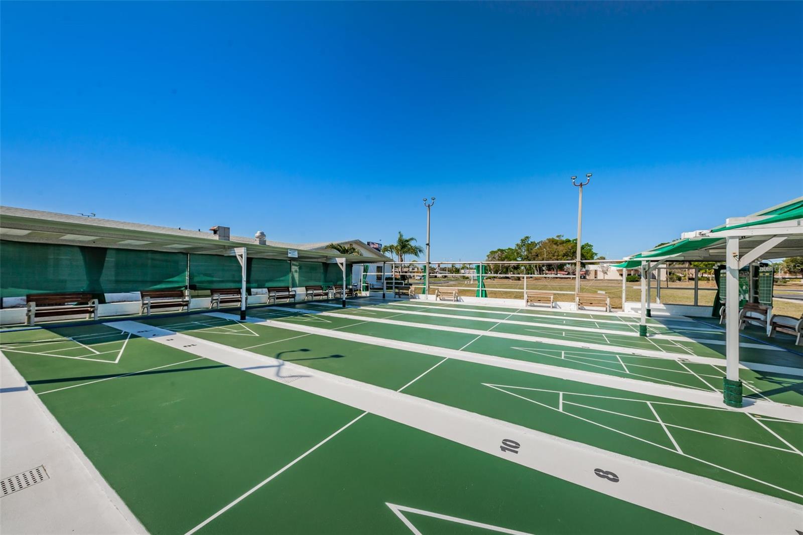 Shuffleboard Court