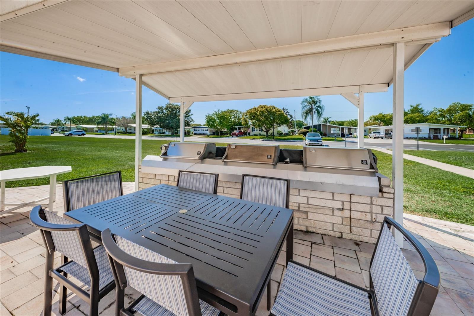 Clubhouse Grilling Area