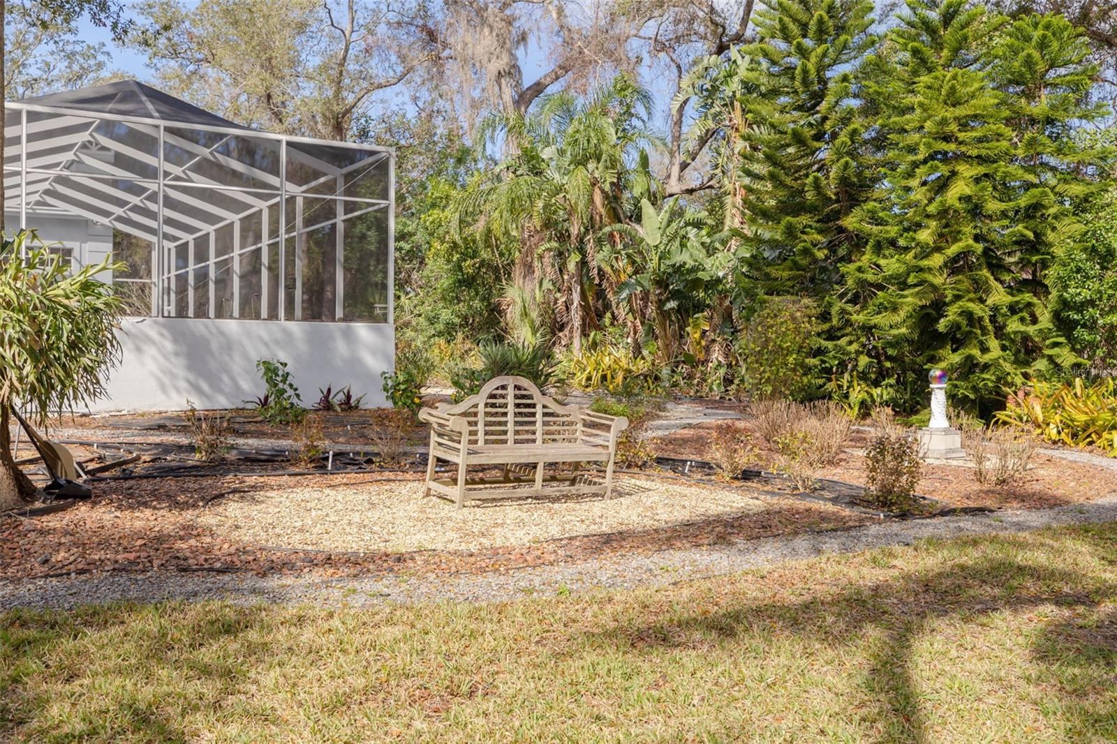 Garden Seating Area