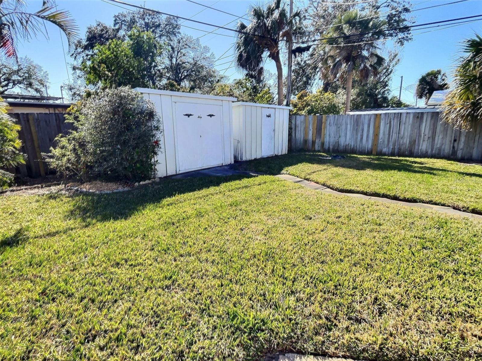 Storage Sheds #2 and #3