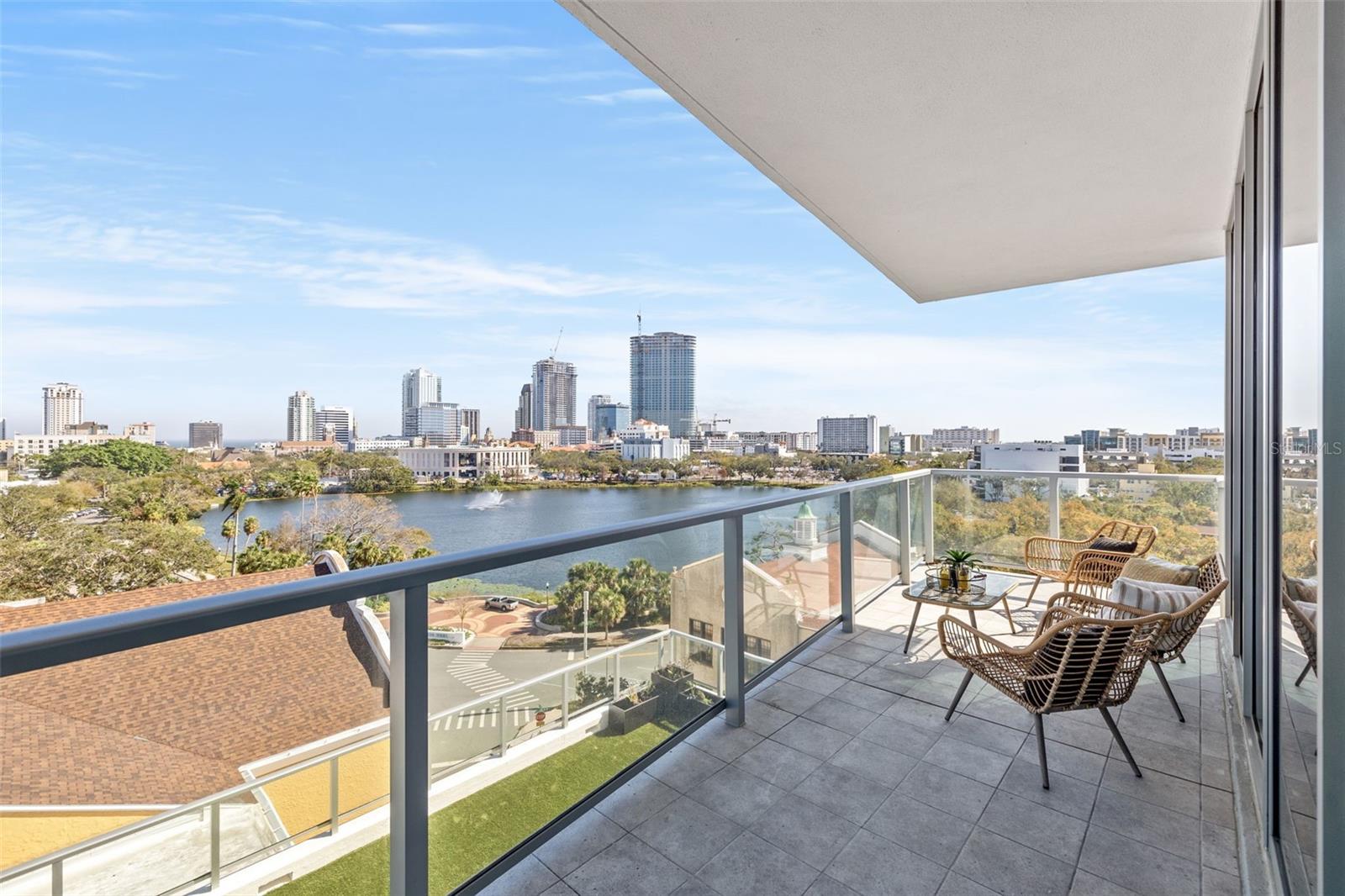 Breathtaking terrace to take in the views