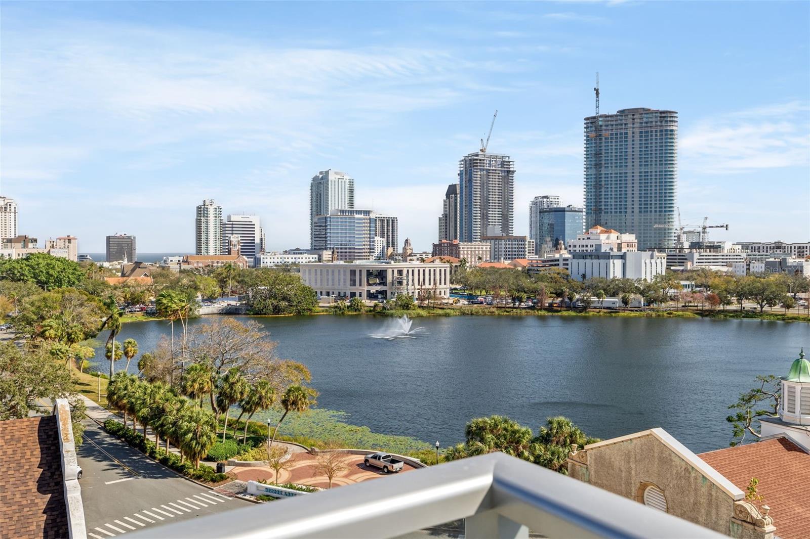 Stunning views from your private balcony