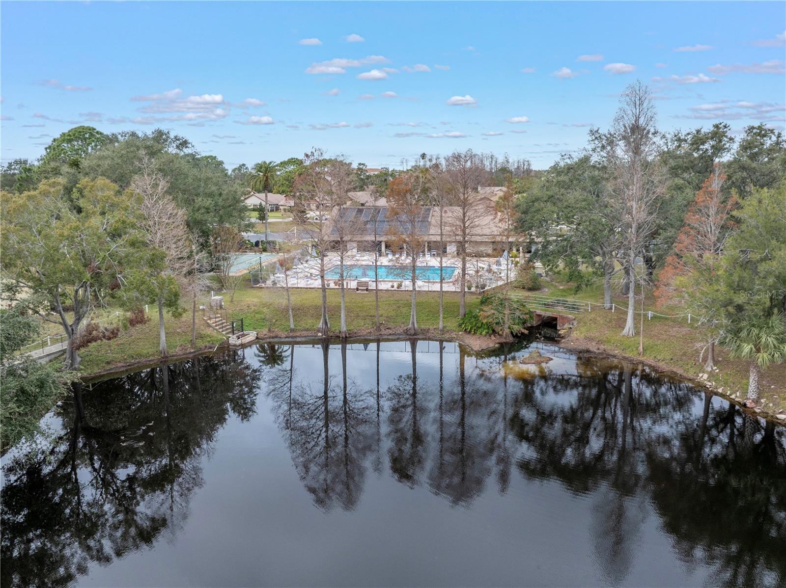 Clubhouse Lake View From The Clubhouse