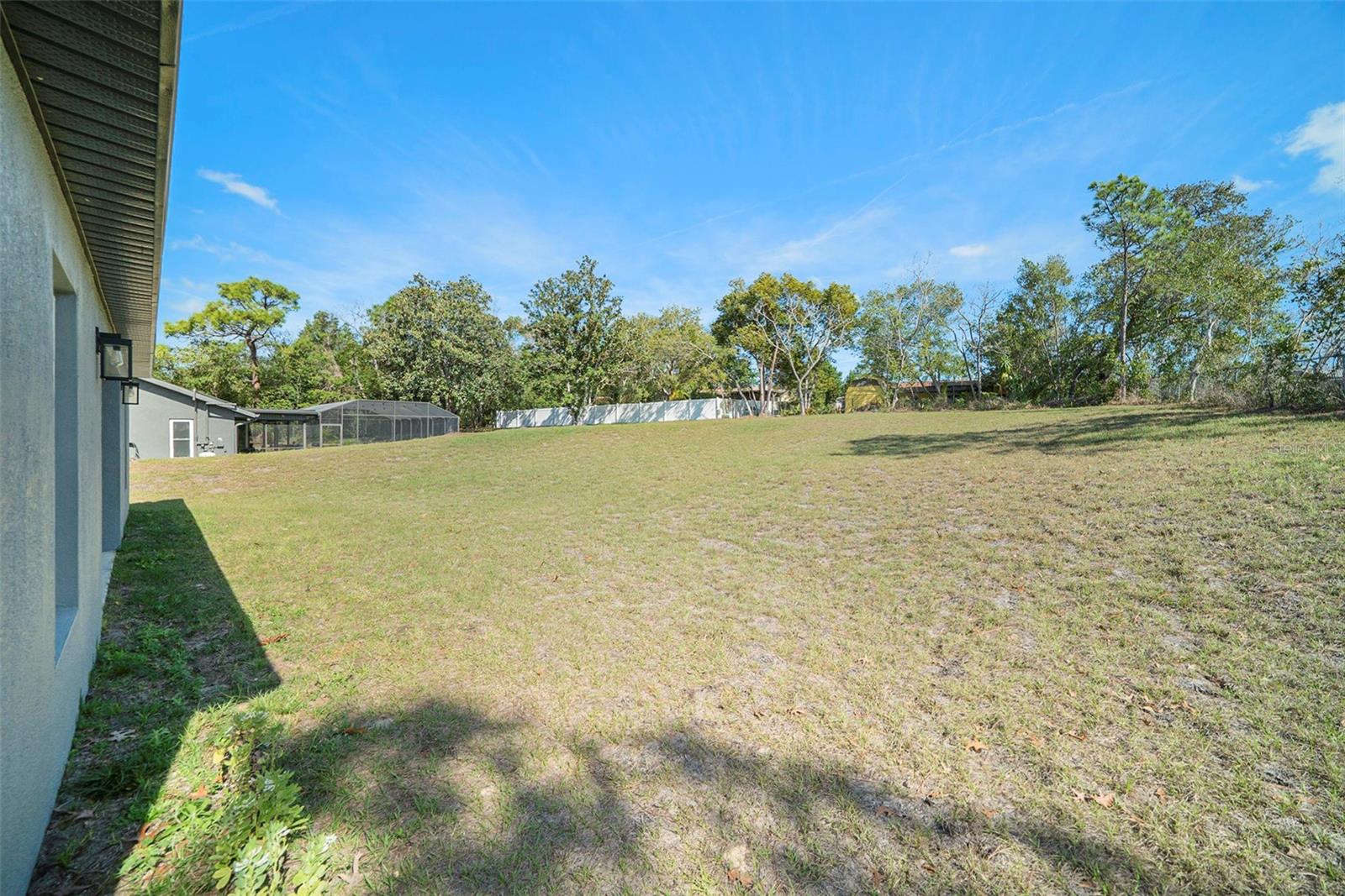 SPACIOUS Backyard!