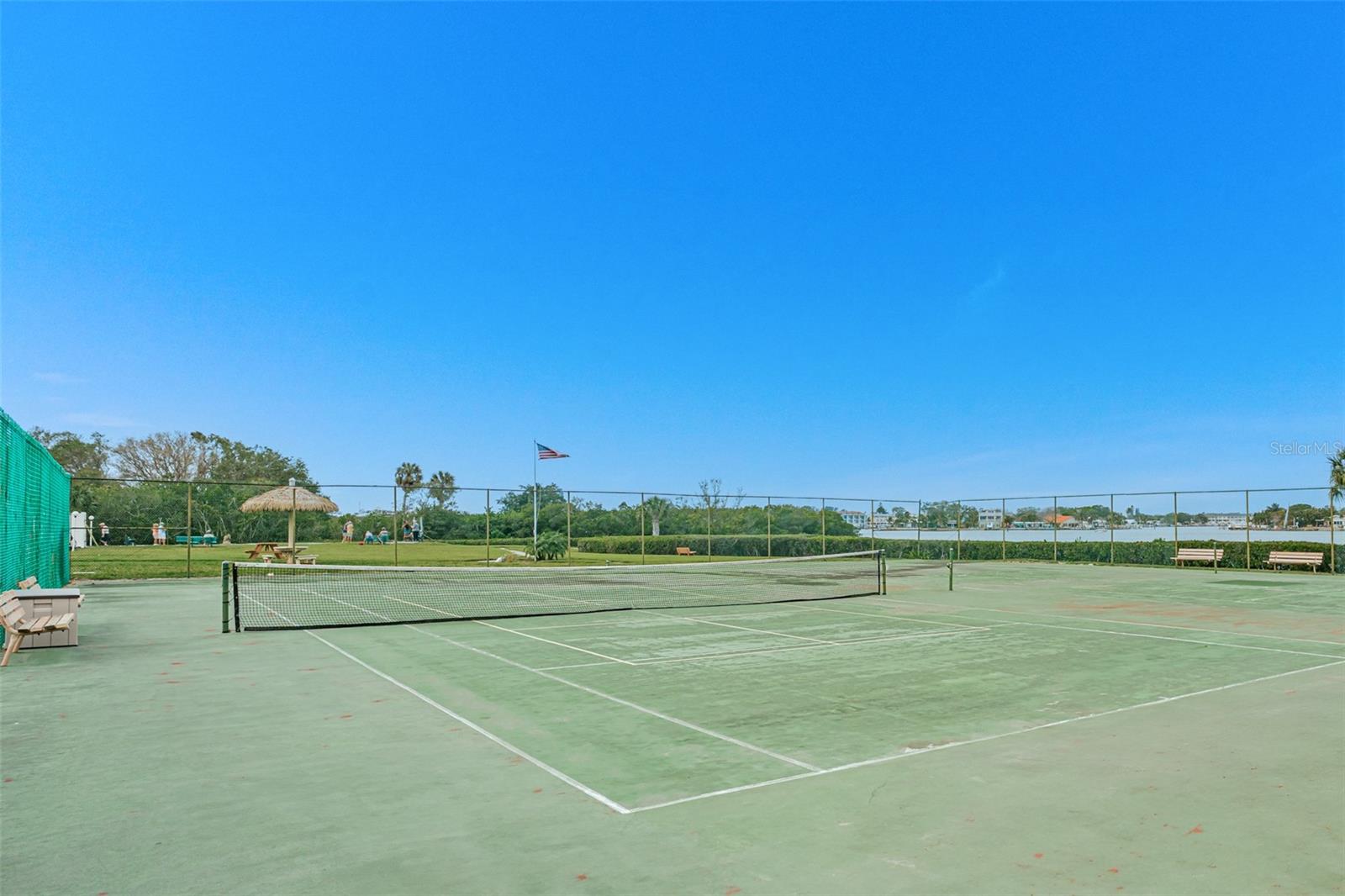 Tennis courts