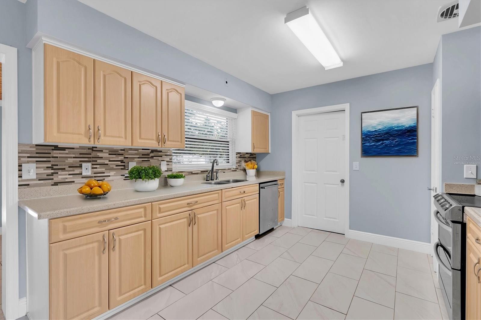 Virtually Staged Kitchen