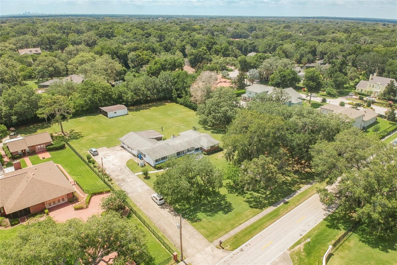 Aerial Perspective – Expansive Property Overview