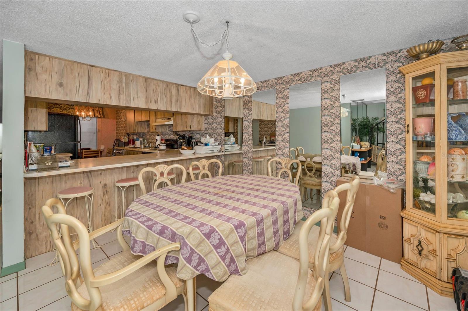 Dining Room off the Kitchen & Living Room