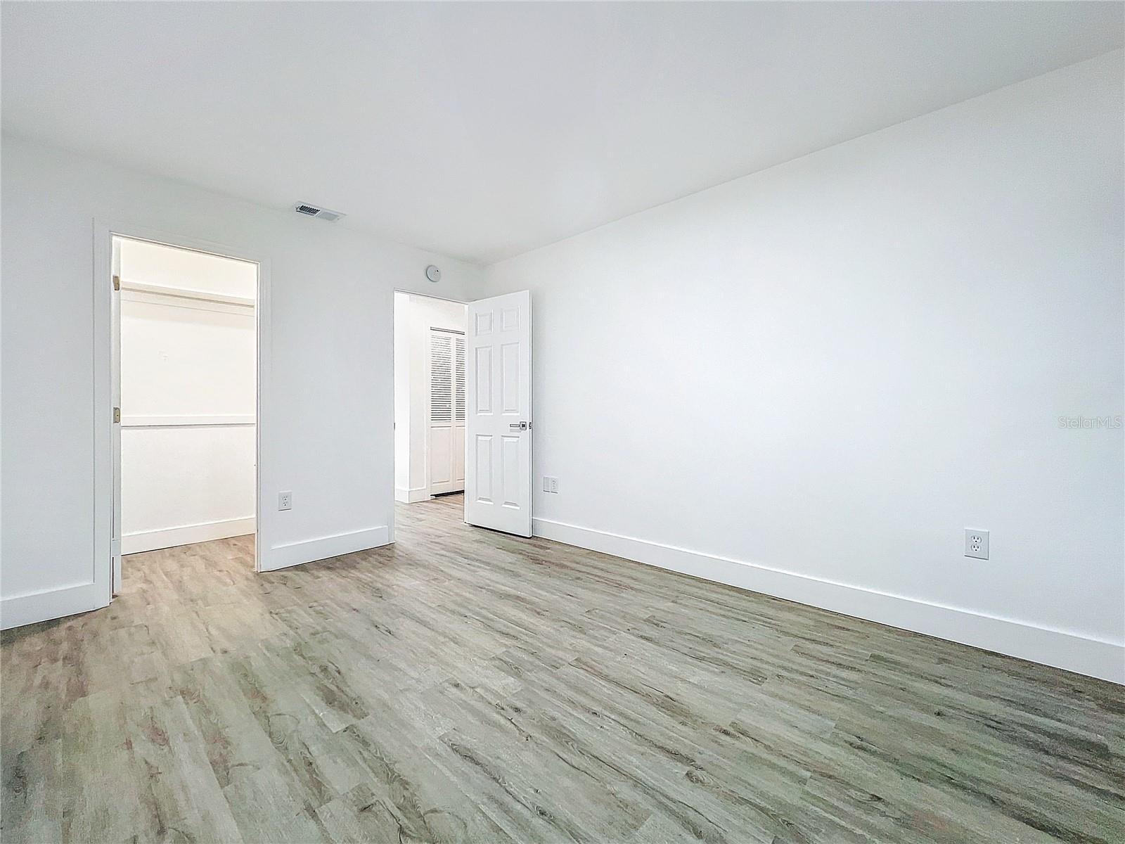 Bedroom 2, Recessed LED lighting,  with Walk in Closet / Motion Sensor Lighting