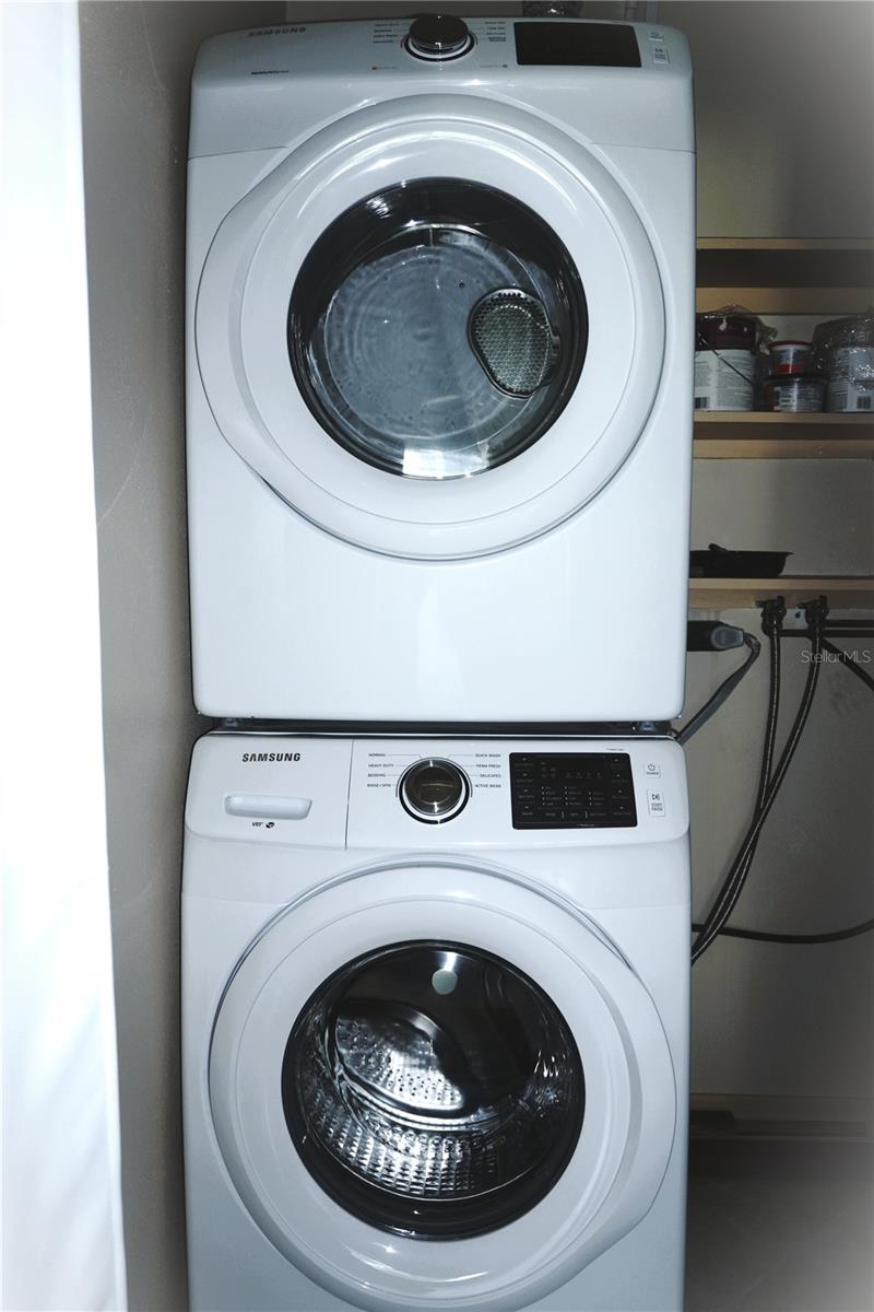 Included Washer and Dryer