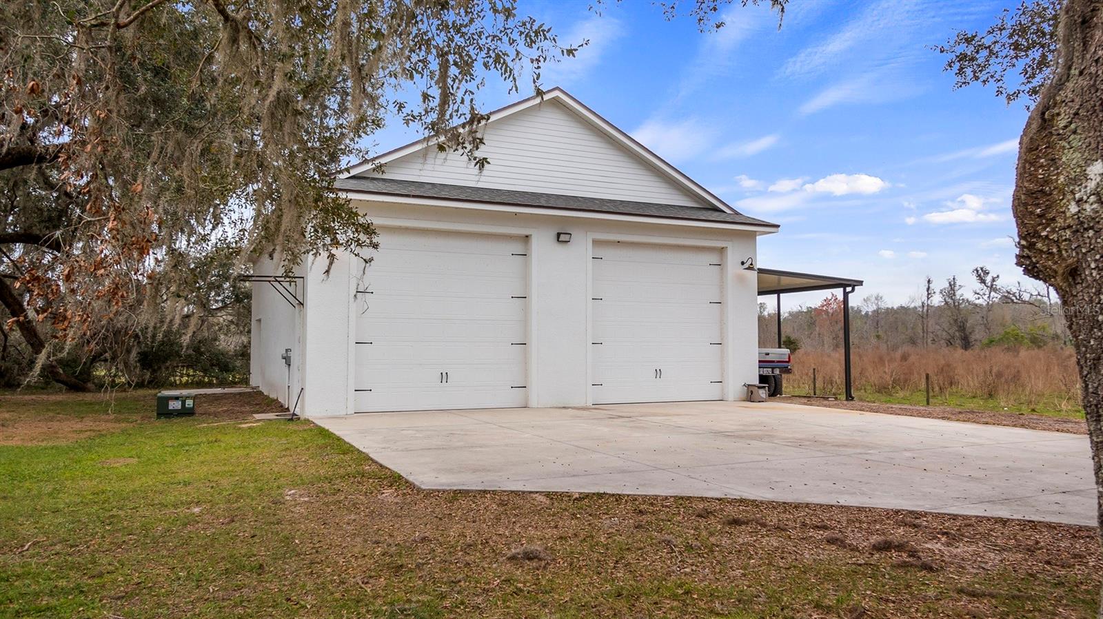 40x50 Outbuilding with 14' Overhead Doors